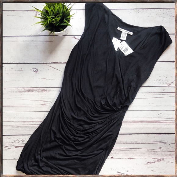 Diane von Furstenberg Dresses & Skirts - NWT DIANE VON FURSTENBERG Francia Draped Dress 12